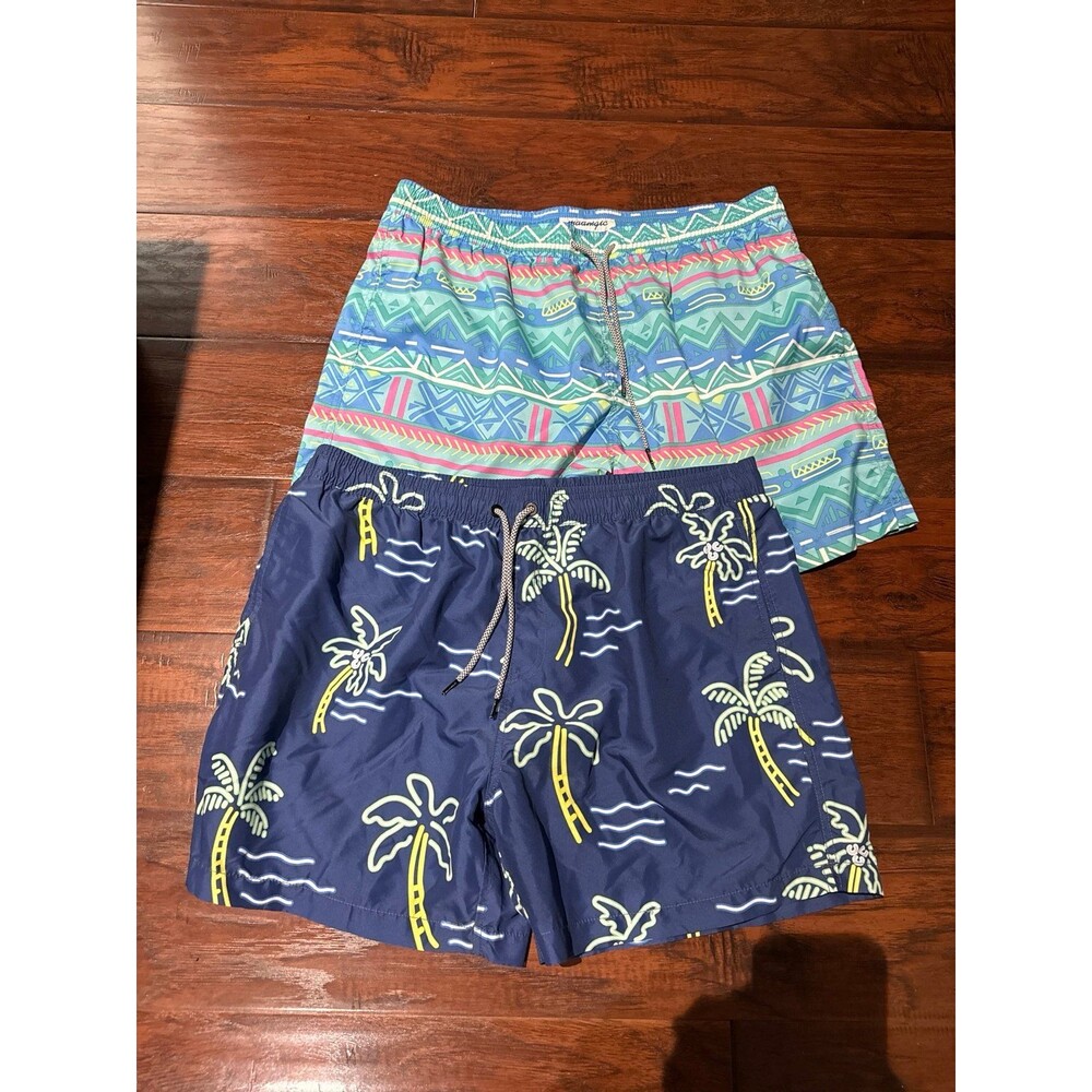 Maamgic Men’s XXL Swim Trunks Bundle – Athletic Surf Quick Dry Lined Shorts
